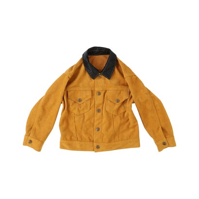 Fake Suede Jacket （MUSTARD）｜詳細画像