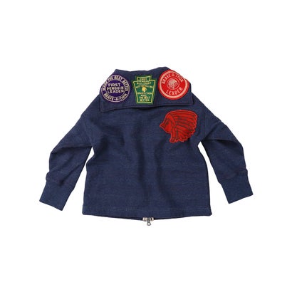 デニムダンガリー DENIM DUNGAREE Inlay Striped PENNIE Jacket （NAVY）｜詳細画像