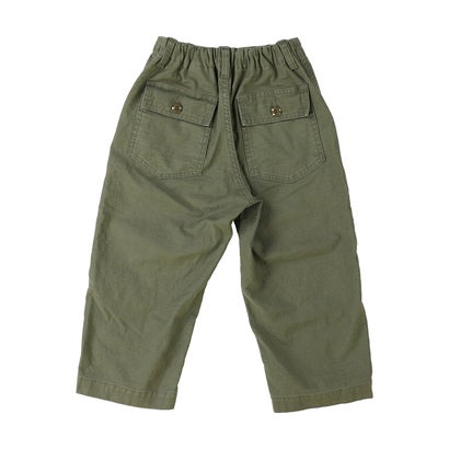 Back Satin Star Pants （KHAKI）｜詳細画像