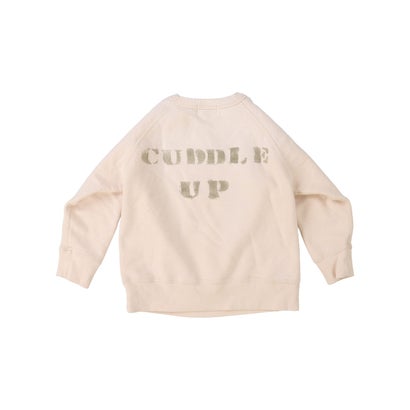 Vintage Pile CENTER Sweatshirt （WHITE）｜詳細画像