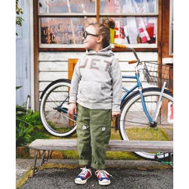 Back Satin Star Pants （KHAKI）