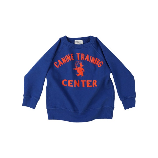 Vintage Pile CENTER Sweatshirt （NAVY）