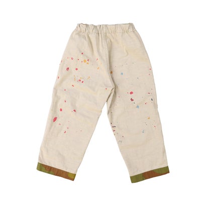 Back Satin Camouflage Reversible Pants （OFF WHITE）｜詳細画像