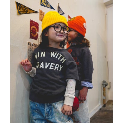 WIN Layered Sweatshirt （BLACK）｜詳細画像