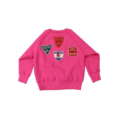 PENNIE Patch Sweatshirt （PINK）｜詳細画像