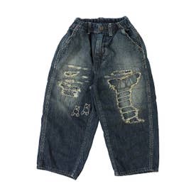 8oz Denim Custom Pants （NAVY）