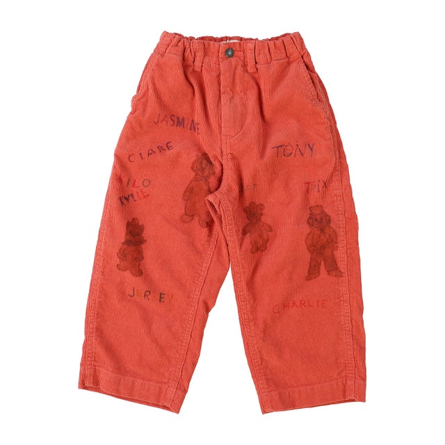 Corduroy Pants （DARK PINK）