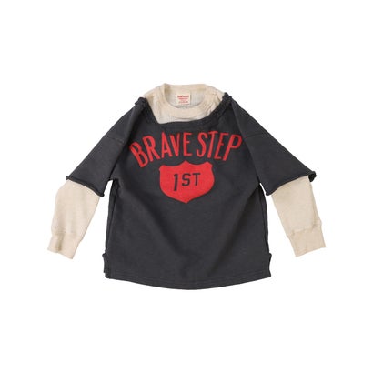デニムダンガリー DENIM DUNGAREE 1st Remake Sweatshirt （BLACK）｜詳細画像