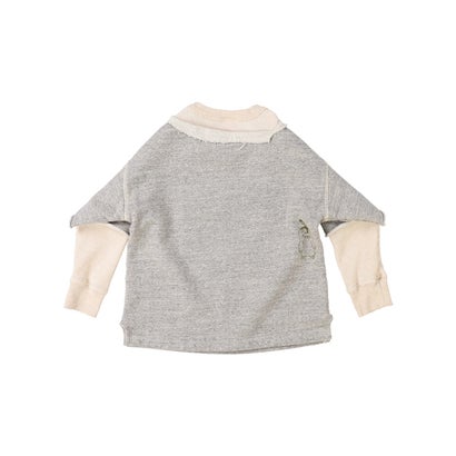 デニムダンガリー DENIM DUNGAREE 1st Remake Sweatshirt （GRAY）｜詳細画像