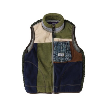 Fleece Vest （KHAKI）｜詳細画像