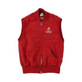 Inlay Striped PENNIE Vest （RED）