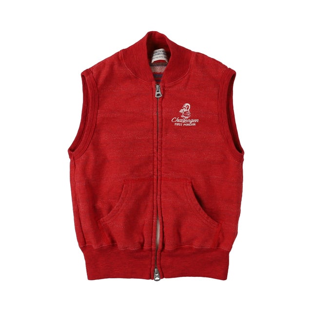 Inlay Striped PENNIE Vest （RED）