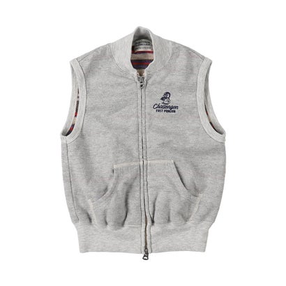 Inlay Striped PENNIE Vest （GRAY）｜詳細画像