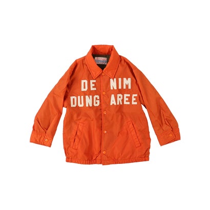デニムダンガリー DENIM DUNGAREE MX Eleven Coach Jacket （ORANGE）｜詳細画像