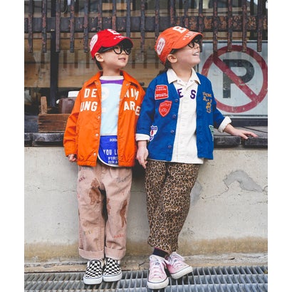デニムダンガリー DENIM DUNGAREE MX Eleven Coach Jacket （ORANGE）｜詳細画像