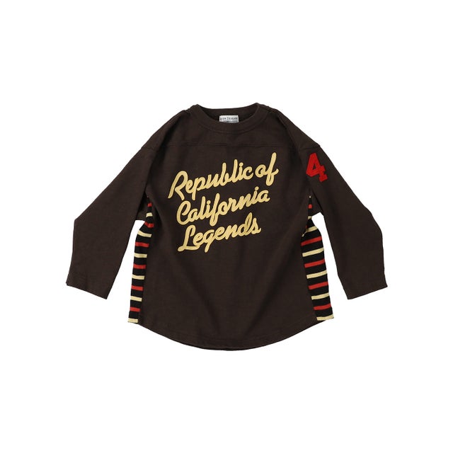 REPUBLIC L/S Tee （BLACK）