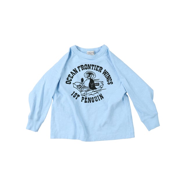 PENNIE HEROES L/S Tee （LIGHT BLUE）