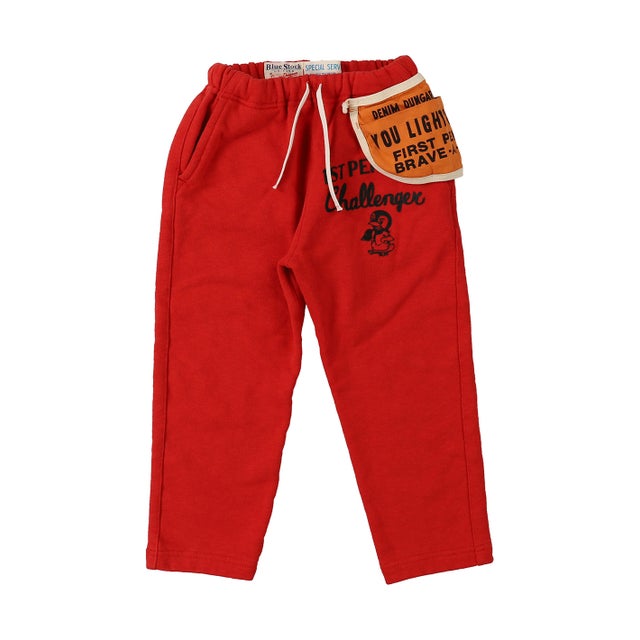 PENNIE Apron Sweatpants （DARK RED）