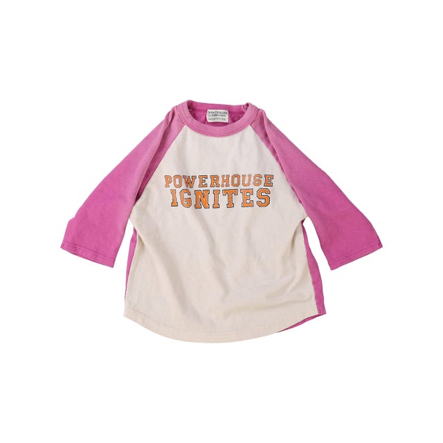 Vintage Cotton Jersey POWER L/S Tee （PINK）