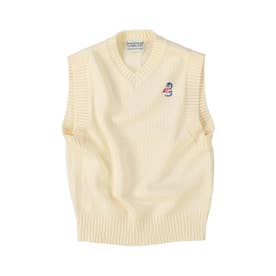 PENNIE Knitted Vest （WHITE）