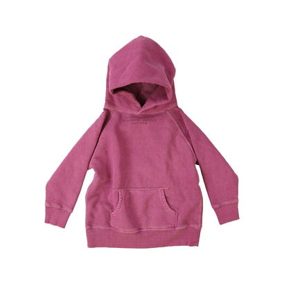 Vintage Pile Simple Hoodie （DARK PINK）｜詳細画像