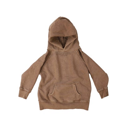 Vintage Pile Simple Hoodie （BROWN）｜詳細画像