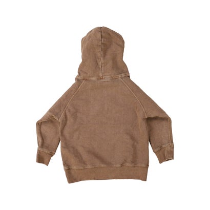 Vintage Pile Simple Hoodie （BROWN）｜詳細画像