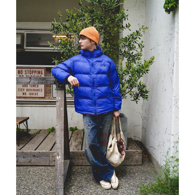 Airy Denim Colorful Remake Pants(MENS) （BLUE）