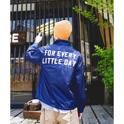 デニムダンガリー DENIM DUNGAREE MX Eleven Coach Jacket(MENS) （NAVY）｜詳細画像