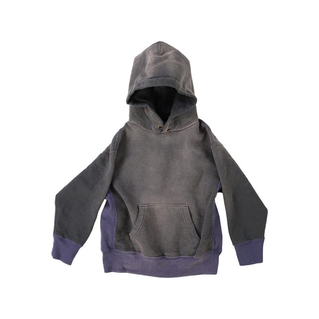 Vintage Pile 45 Hoodie(MENS) （CHARCOAL GRAY）