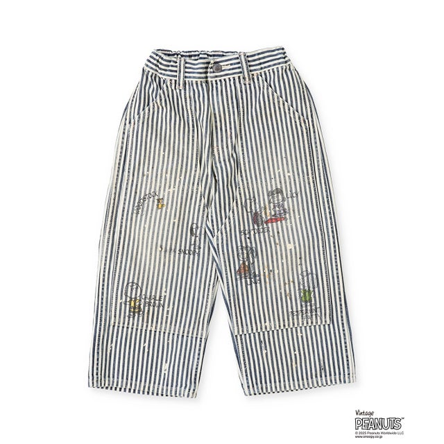 Hickory SNOOPY Double Knee Pants （NAVY）