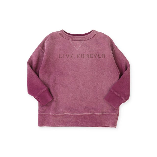 Vintage Fleece DOG Sweat Shirt （PURPLE）