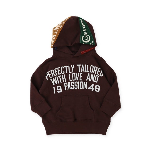 Pennant Sweat Hoodie （BLACK）