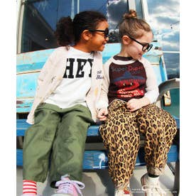 デニムダンガリー DENIM DUNGAREE HEY Long Sleeve Tee （WHITE