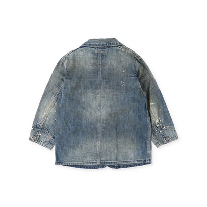 8oz Denim Coverall Jacket （BLUE）｜詳細画像