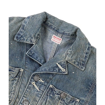 8oz Denim Coverall Jacket （BLUE）｜詳細画像