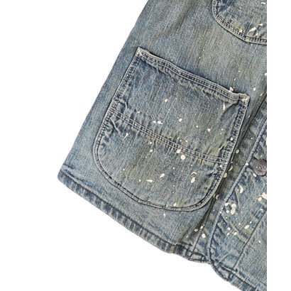 8oz Denim Coverall Jacket （BLUE）｜詳細画像