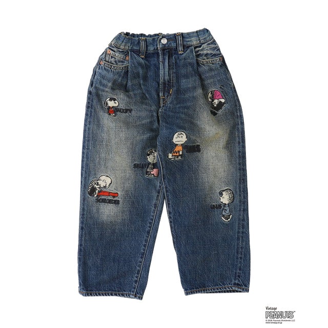 Airy Denim SNOOPY Long Pants （BLUE）