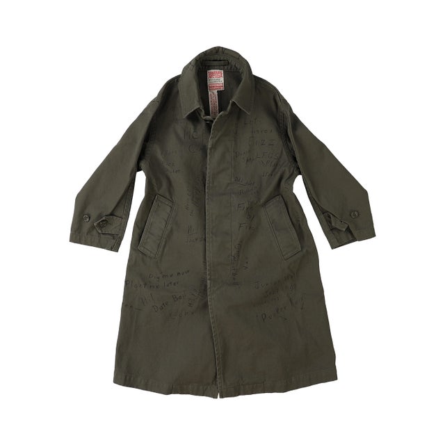 Vintage Duck Scribble Coat(LADIES) （KHAKI）