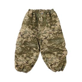 Digital Camouflage Cargo Pants(LADIES) （GREEN）