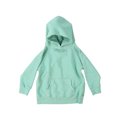 デニムダンガリー DENIM DUNGAREE Vintage Pile Simple Hoodie(LADIES) （LIGHT GREEN）｜詳細画像
