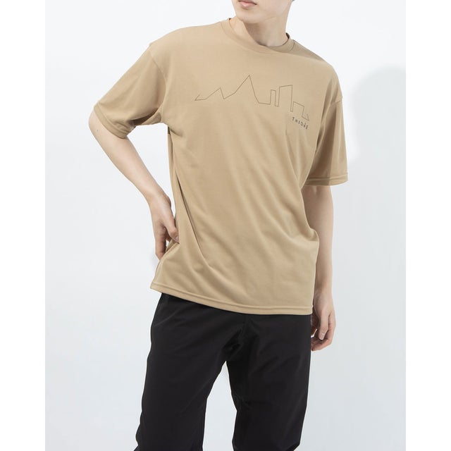 
                    メンズ 半袖Tシャツ ハンソデシャツ DX-C0931AP （ベージュ）