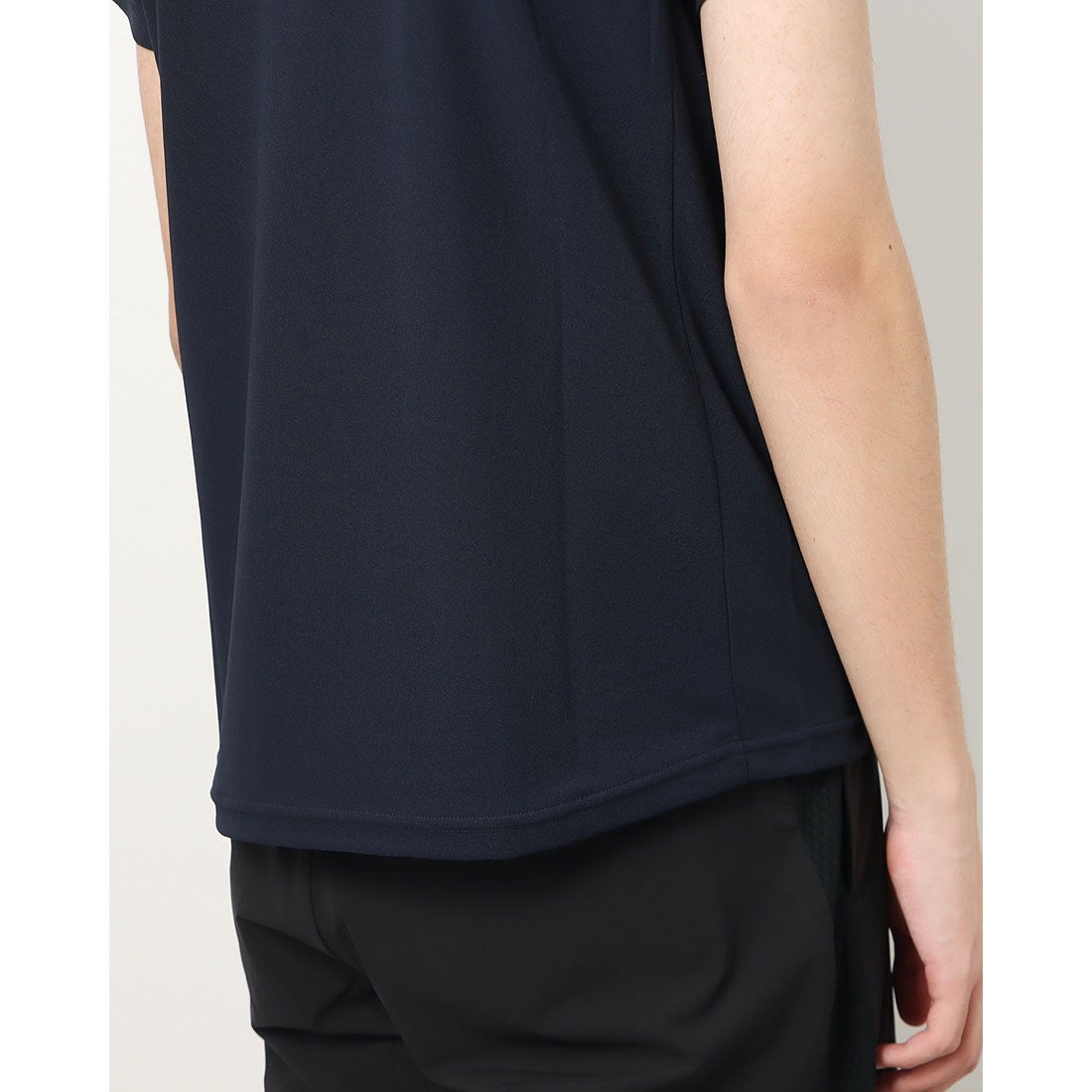 デサント DESCENTE メンズ 半袖ポロシャツ SUNSCREENミニカノコポロシャツ DMMTJA70 （ネイビー）