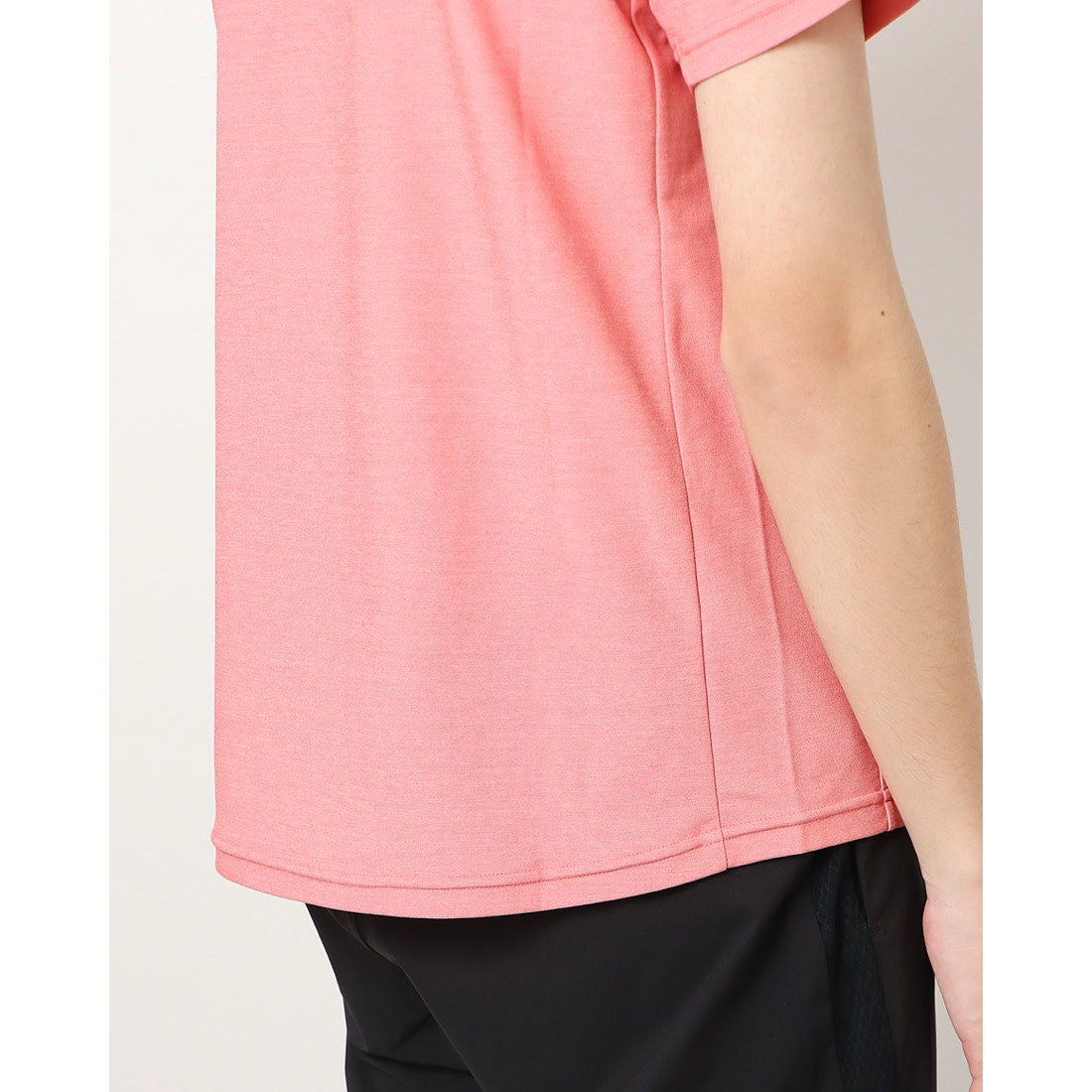 デサント DESCENTE メンズ 半袖ポロシャツ SUNSCREENミニカノコポロシャツ DMMTJA70 （ピンク）
