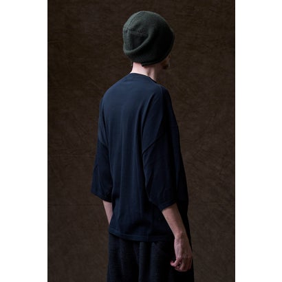 Short sleeve 16Gauge jersey high twist cotton （BLACK）｜詳細画像