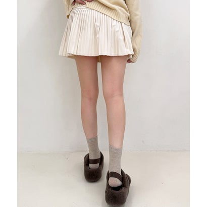 デメテル DEMETER 厚底 プラットフォーム ゴールドパーツ バックバンド ファーサンダル （ダークブラウン）｜詳細画像