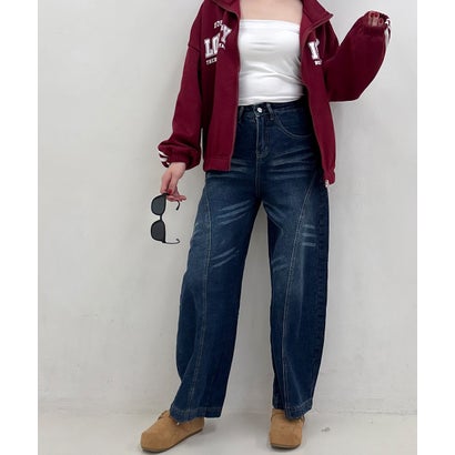 軽量厚底 プラットフォーム バックルデザイン サボサンダル （キャメル）｜詳細画像