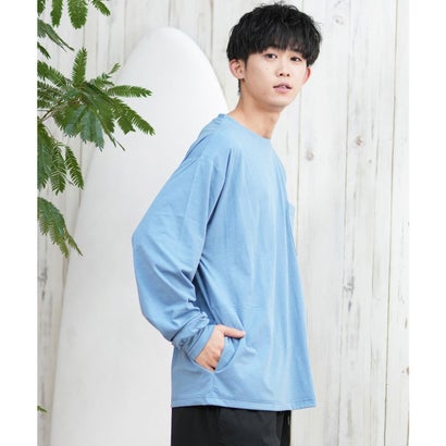 ディア ローレル DEAR LAUREL ディアローレル ラッシュガード メンズ 長袖 Tシャツ ロンT （BLK）｜詳細画像