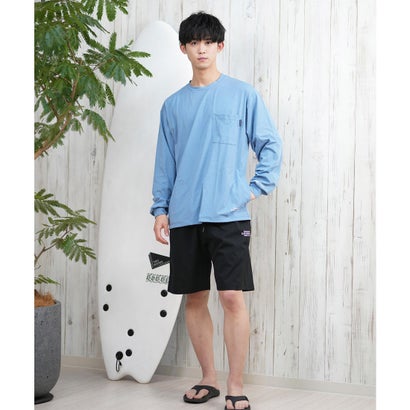 ディア ローレル DEAR LAUREL ディアローレル ラッシュガード メンズ 長袖 Tシャツ ロンT （BLK）｜詳細画像