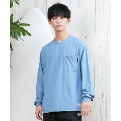 ディア ローレル DEAR LAUREL ディアローレル ラッシュガード メンズ 長袖 Tシャツ ロンT （BLK）｜詳細画像